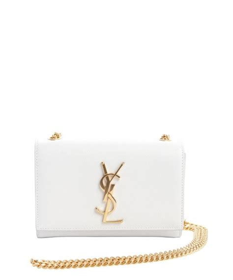 ysl white gold chain bag|ysl shoulder bag sale.